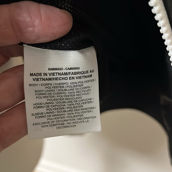 Nike rare color pattern water repellant zip jacket with hood. Size L - Picture 11 of 15